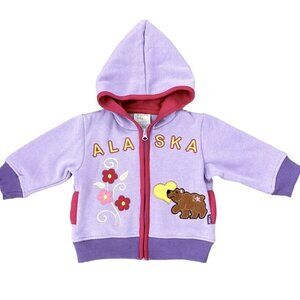 NWT Polar Kids Sports Gear Lavender Alaska Jacket Girls Size 18 Mo
